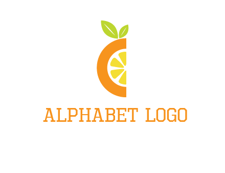 half orange logo