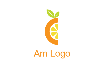 half orange logo