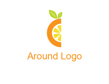 half orange logo