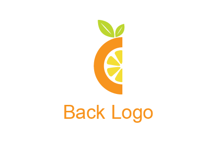half orange logo