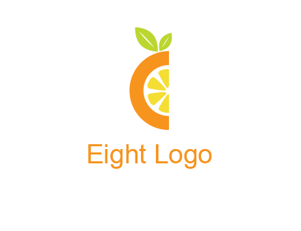 half orange logo