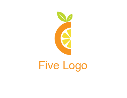 half orange logo