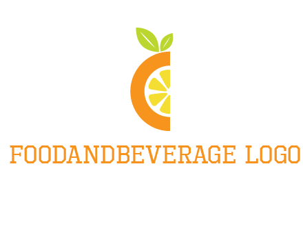 half orange logo