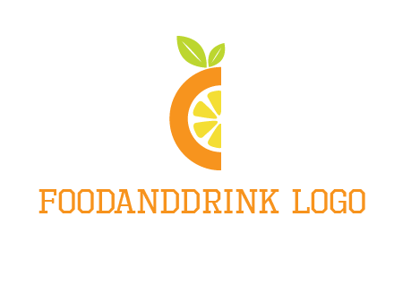 half orange logo