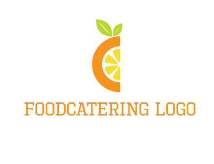 half orange logo