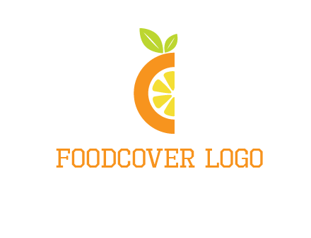 half orange logo