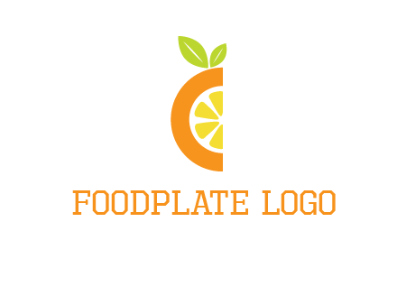 half orange logo