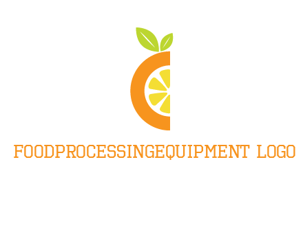 half orange logo