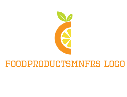 half orange logo