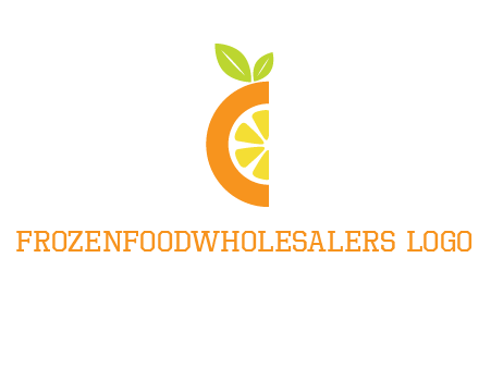 half orange logo