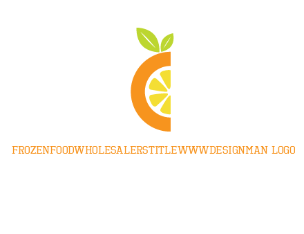 half orange logo