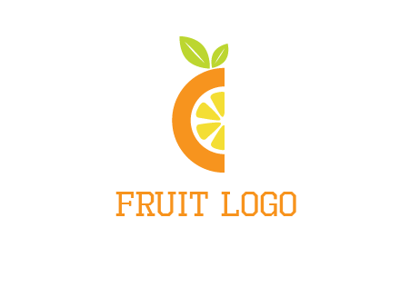 half orange logo