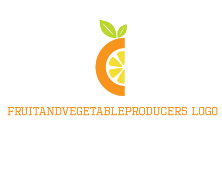 half orange logo
