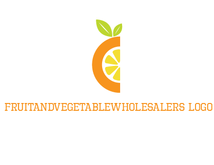 half orange logo