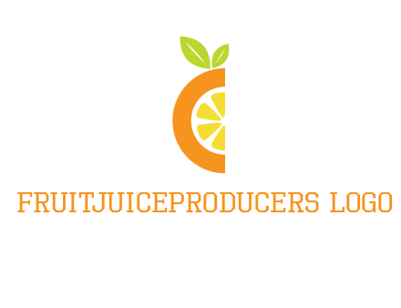 half orange logo