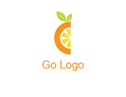 half orange logo