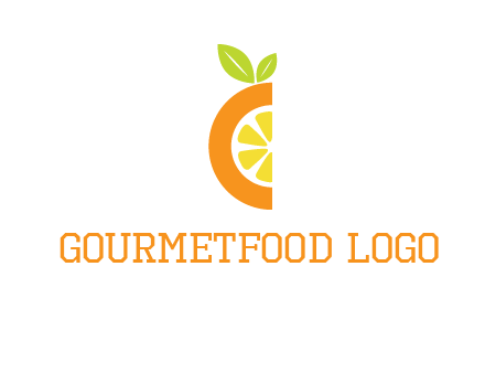 half orange logo