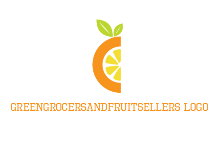 half orange logo