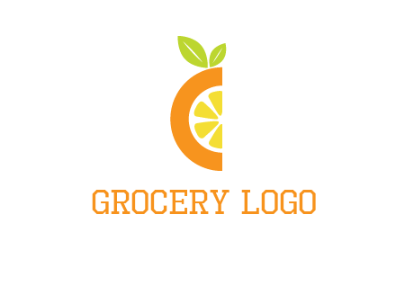 half orange logo