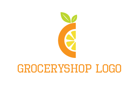 half orange logo