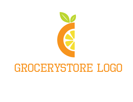 half orange logo