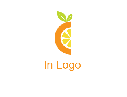 half orange logo
