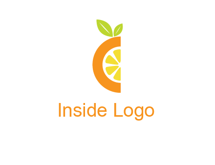 half orange logo