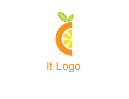 half orange logo