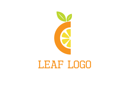 half orange logo