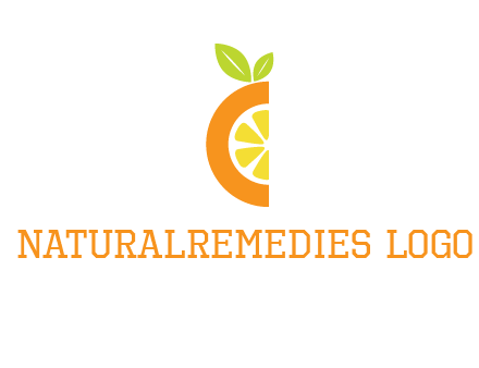 half orange logo