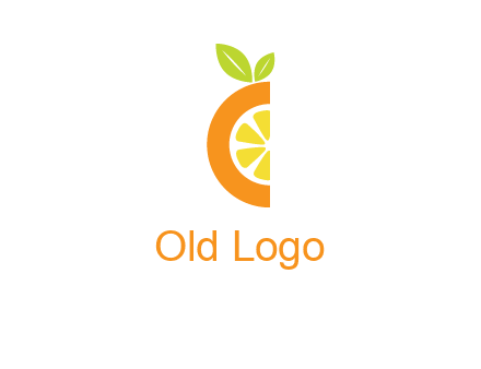 half orange logo