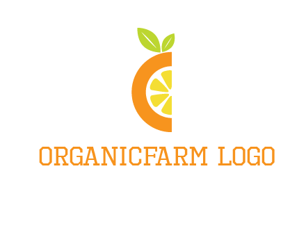 half orange logo
