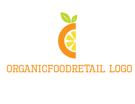 half orange logo