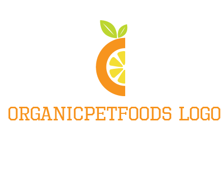 half orange logo