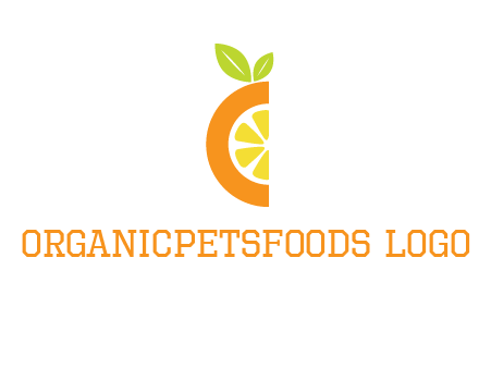 half orange logo