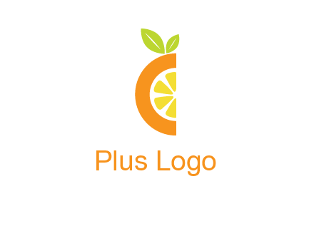 half orange logo