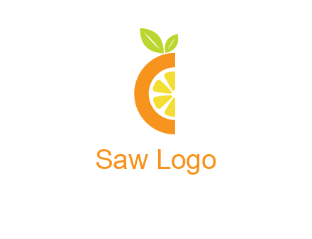 half orange logo