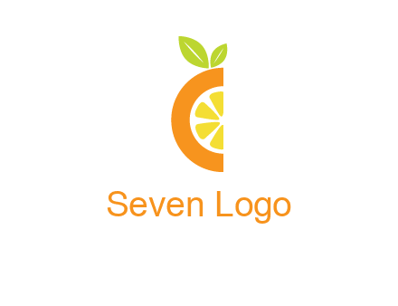 half orange logo