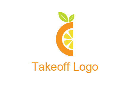 half orange logo