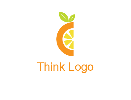half orange logo
