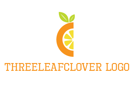 half orange logo