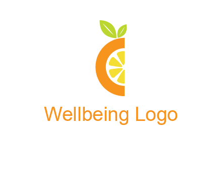 half orange logo