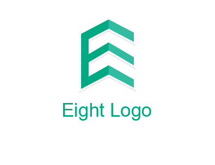 letter e building logo