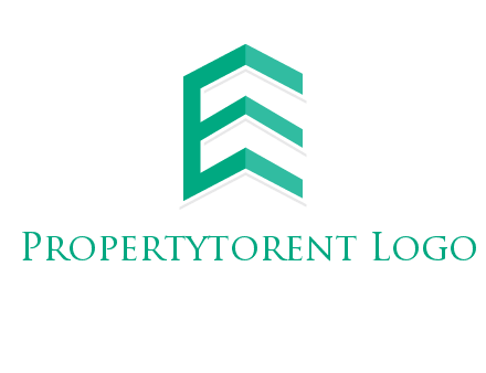 letter e building logo