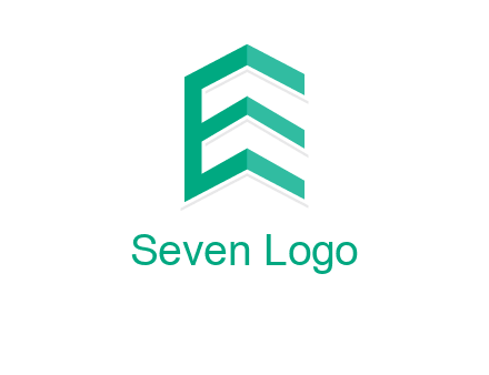 letter e building logo