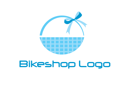 gift basket with bow logo