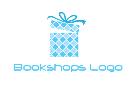pattern gift box logo