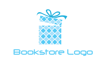 pattern gift box logo