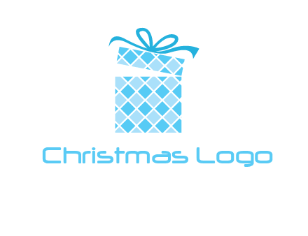 pattern gift box logo