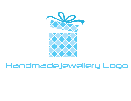 pattern gift box logo